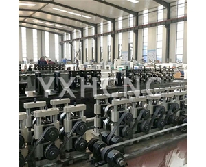 高頻焊鋁隔條成型機